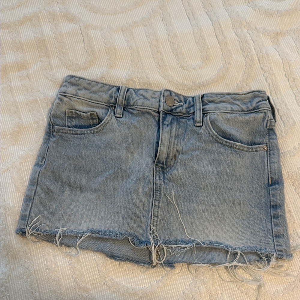 Pacsun mini denim skirt
